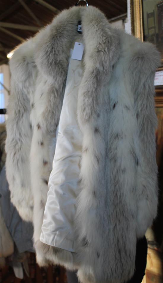 Fox fur jacket